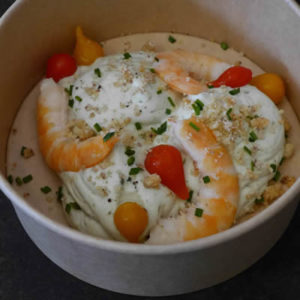 Guacamole avocat & crevettes