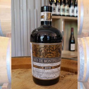 Vin rouge, Grès de Montpellier, 2018