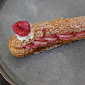 Éclair framboise